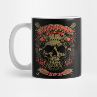 Lucifer Jones Skull Mug